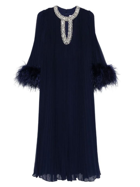 [SELF PORTRAIT] Long sleeve dress SS26 RS26510M-N