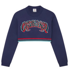 [Casablanca] Sweatshirt CO WS25KW98201-MIXNAVY
