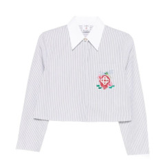 [Casablanca] Shirts Long Sleeve FW25 WAW25SH21901-WHITE