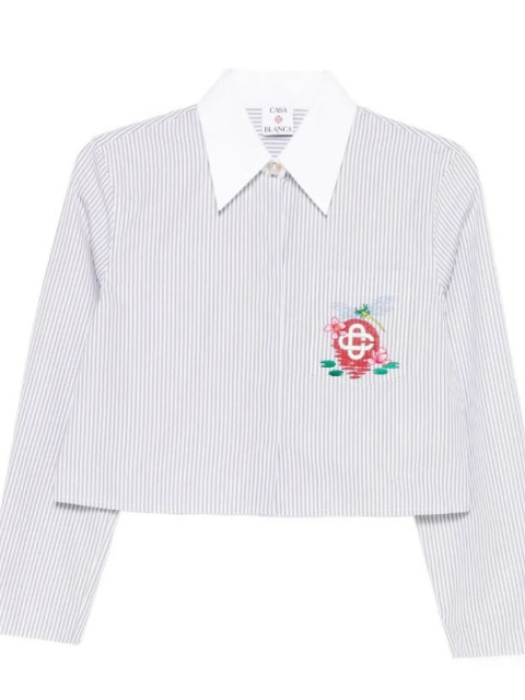 [Casablanca] Shirts Long Sleeve FW25 WAW25SH21901-WHITE