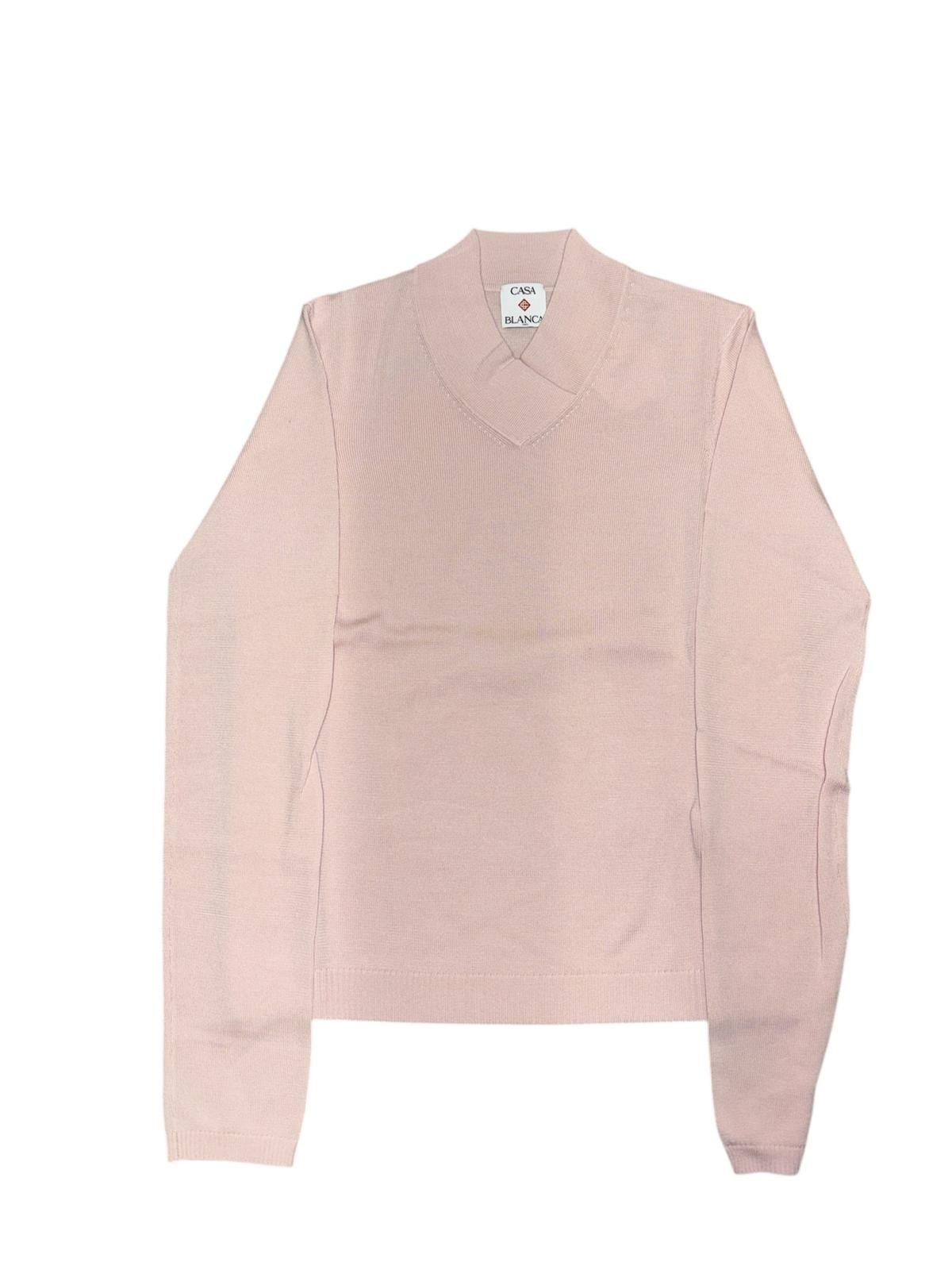[Casablanca] Knitwear FW25 WAW25KW115101-PINK
