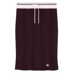 [Casablanca] Midi skirt FW25 WAW25KW108001-AUBERGINE