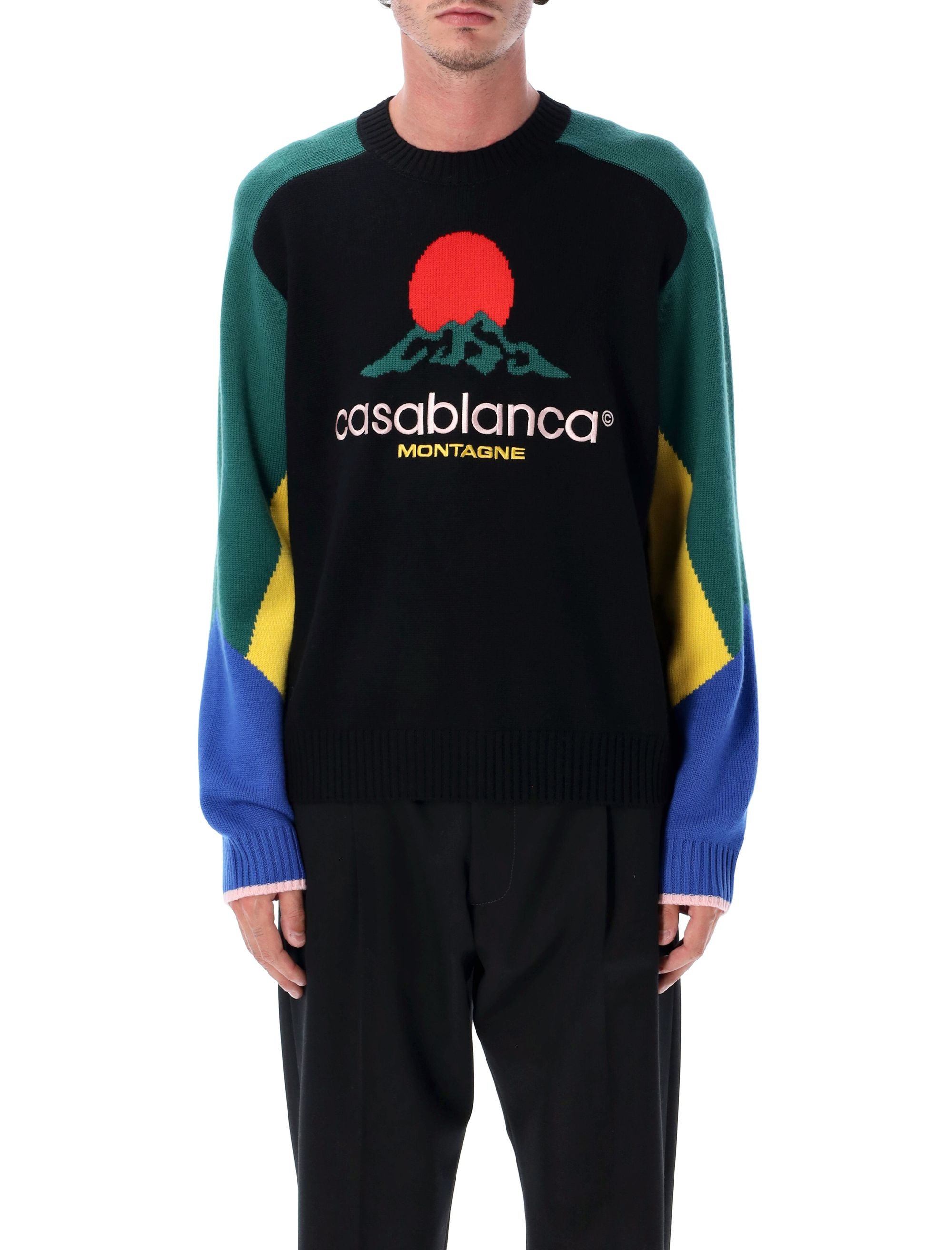 [Casablanca] Knitwear FW25 MPF25KW100801MULTI