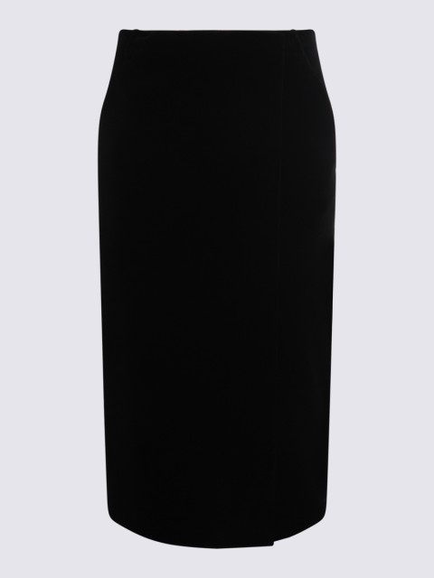 [Saint Laurent] Midi skirt FW25 826769Y580T1000