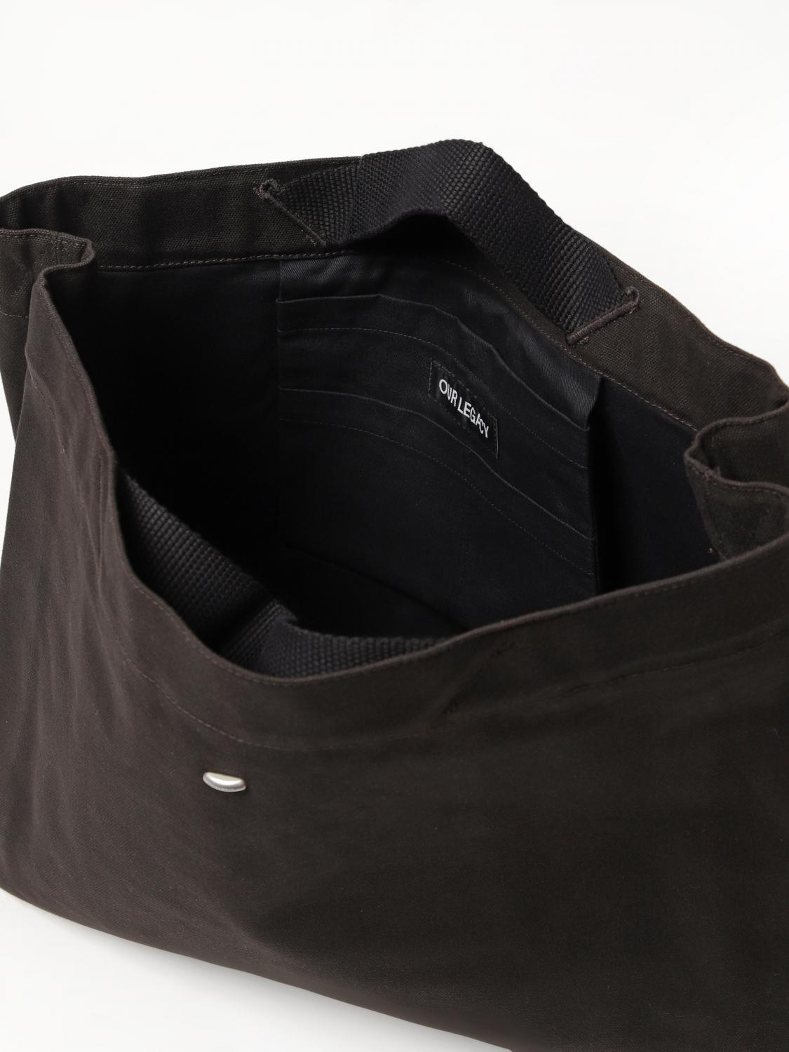 [Our Legacy] Tote bag SS25 A2258OM Dark Olive