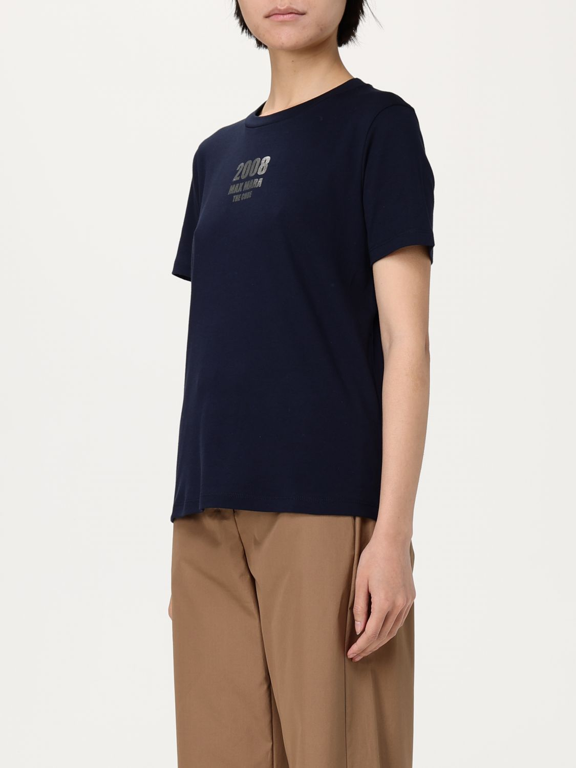 [S Max Mara] T-shirts Short Sleeve FW25 2519971011600 004