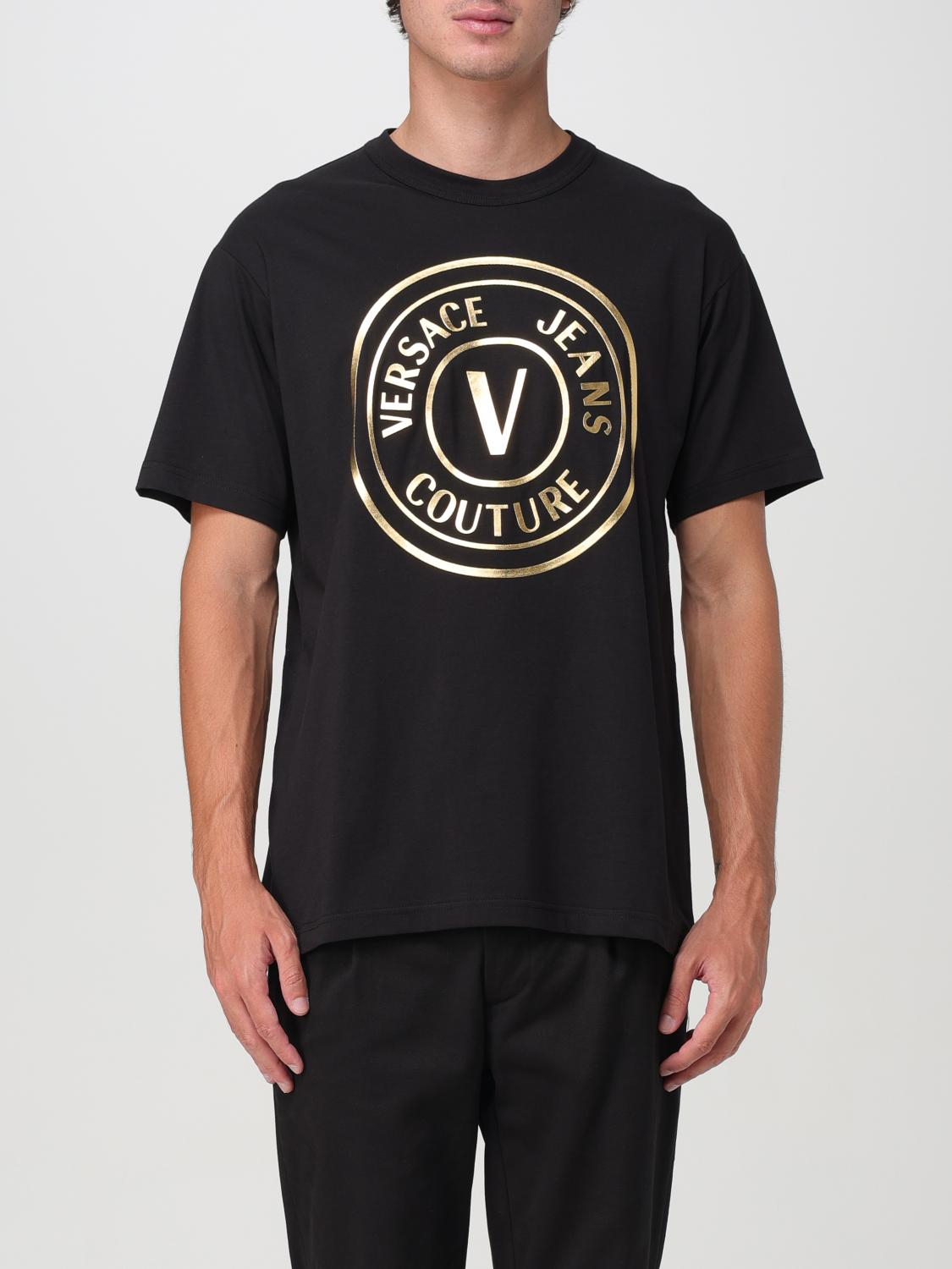[VERSACE JEANS COUTURE] T-shirts Short Sleeve FW24 77GAHT01CJ00T G89