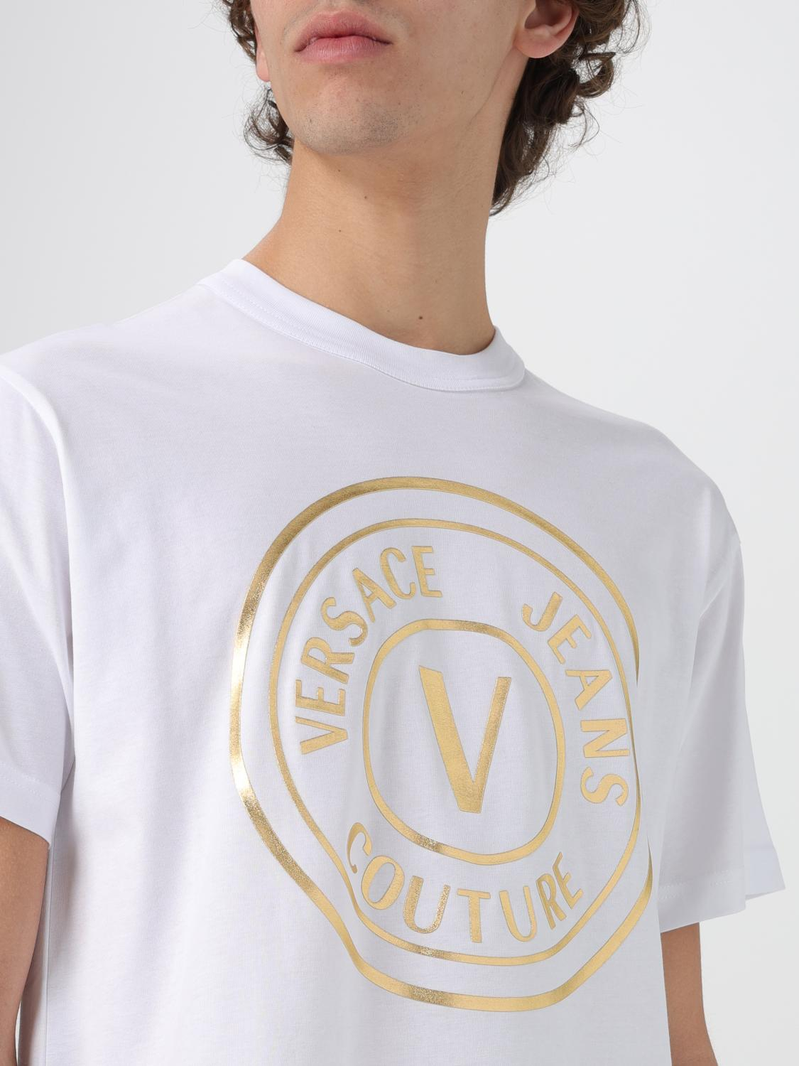 [VERSACE JEANS COUTURE] T-shirts Short Sleeve SS24 76GAHT04CJ00T G03