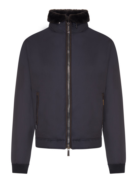 [Moorer] Bomber Jacket FW26 MOUBO100189TEPA022U0498 BLU