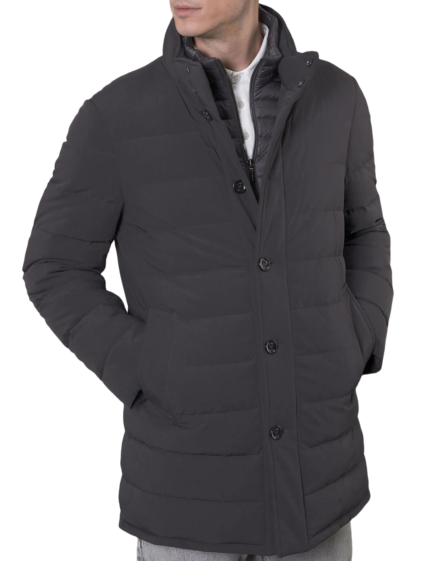 [Moorer] Down Jacket FW26 MOUGI100139TEPA009U0001 NERO