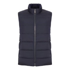 [Moorer] Down Vest FW26 MOUGI101221TEPA228V1980 BLU GREY
