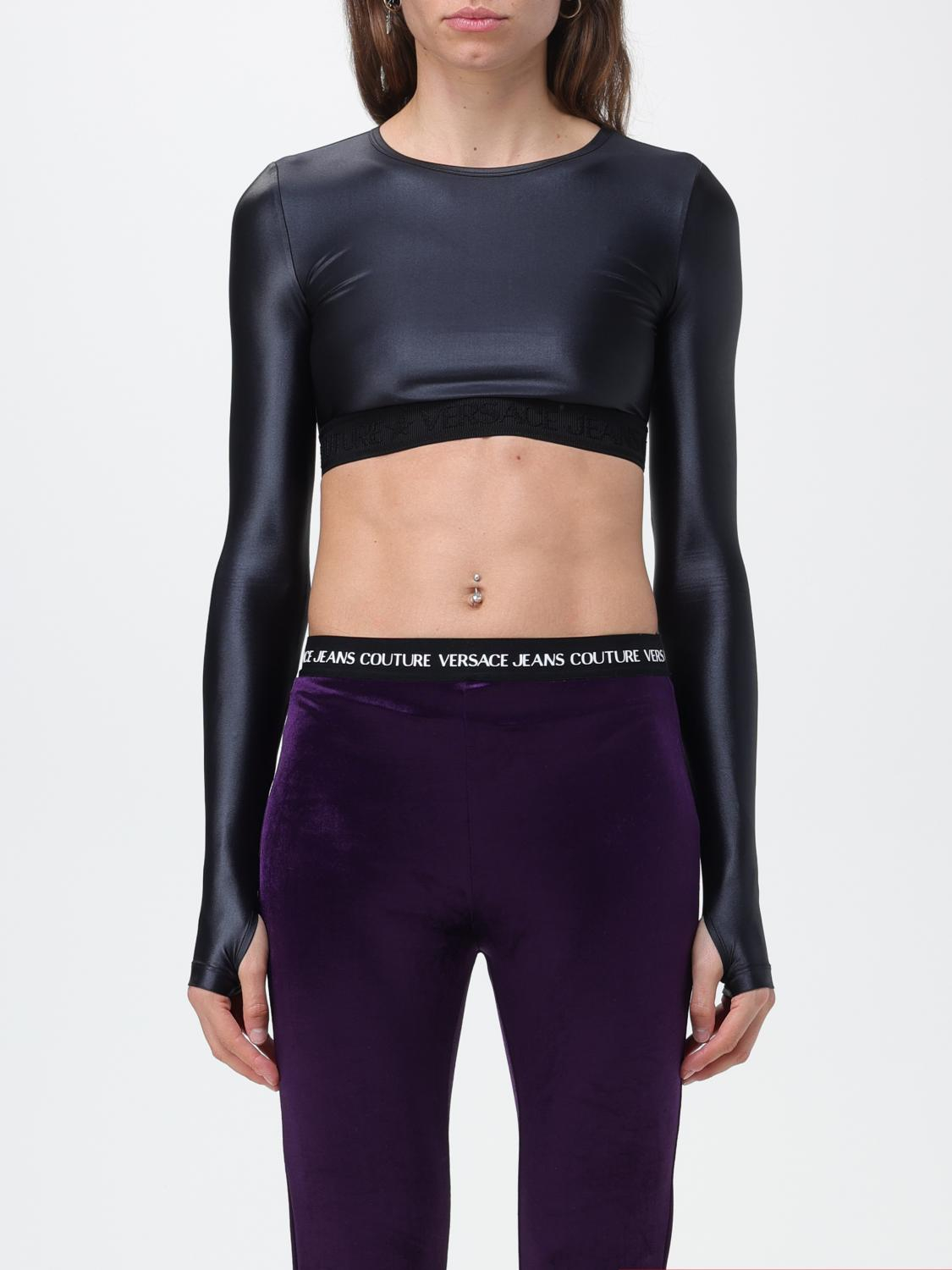 [VERSACE JEANS COUTURE] T-shirts Long Sleeve FW23 75HAH218J0062 899