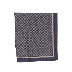 [TAGLIATORE] Scarf FW26 NTI26-02 FOULARD90 NAVY