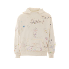[SAINT MICHAEL] Sweatshirt SS26 SM-MK8-0000-C17WHITE