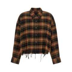 [R13] Shirts Long Sleeve FW26 R13WR150R858BLIGHTBROWNBLACKPLAID