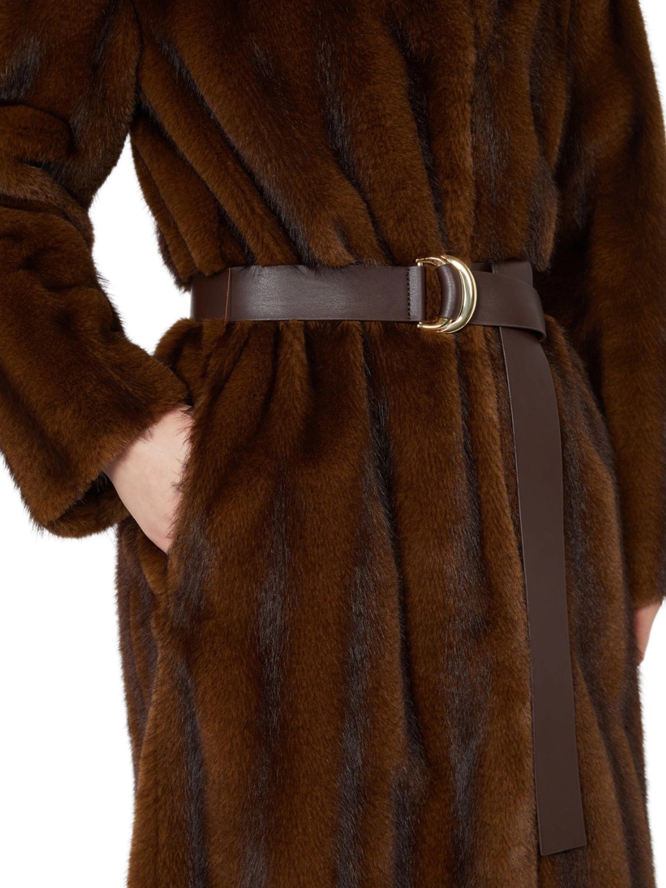[MAX MARA STUDIO] Fur Jacket FW26 2626456012600001 VISONE