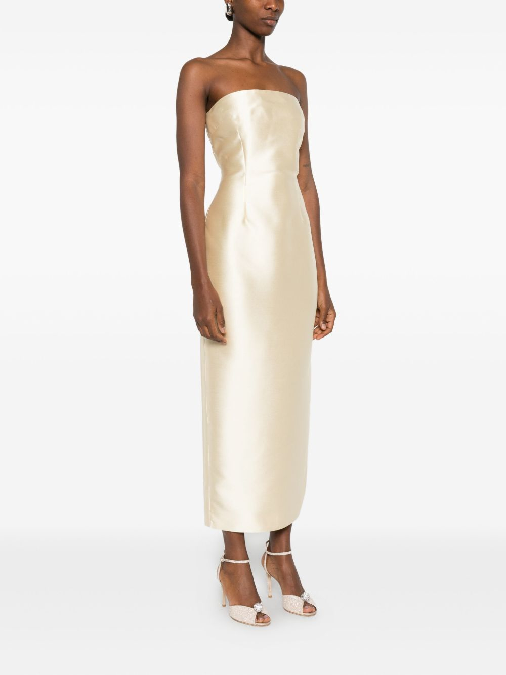 [Solace London] Sleeveless dress SS26 OS46040PEARL