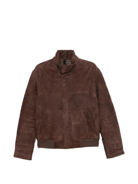 [TAGLIATORE] Leather Jacket FW26 CHI26-01 MASSEY BROWN