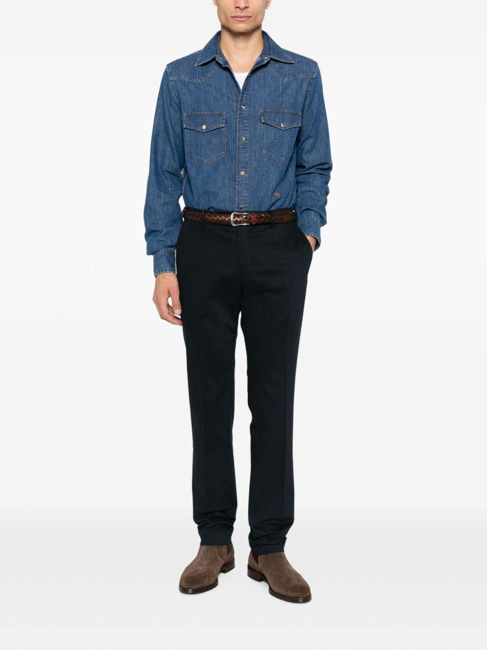 [Jacob Cohen] Shirts Long Sleeve FW26 JUMC0002026T9734S1200D