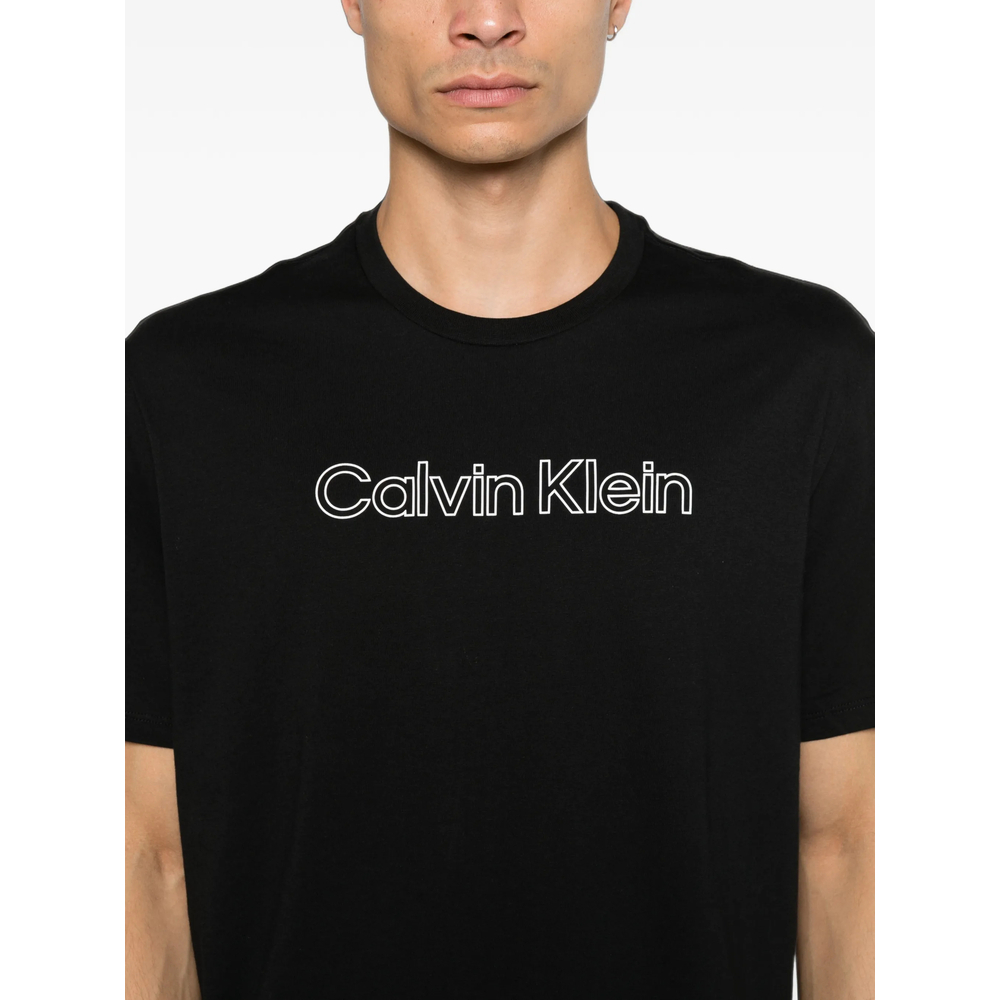 [CALVIN KLEIN] T-shirts Short Sleeve FW26 LV04LH800GUB1  BLACK