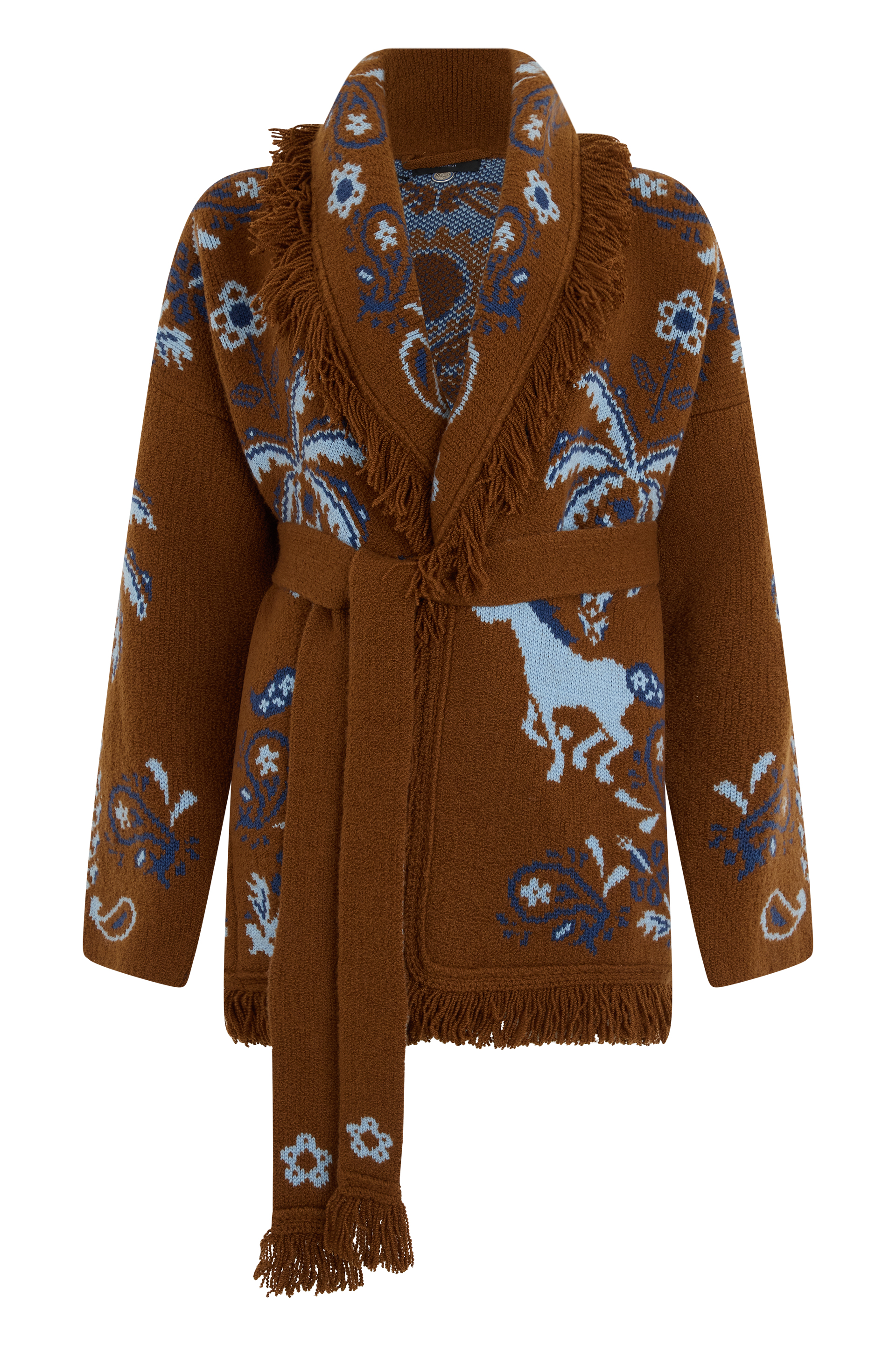 Cardigan with belt