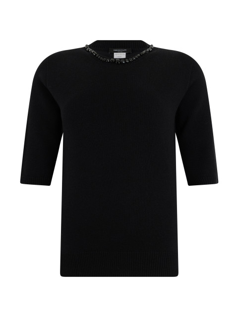 Wool blend t-shirt