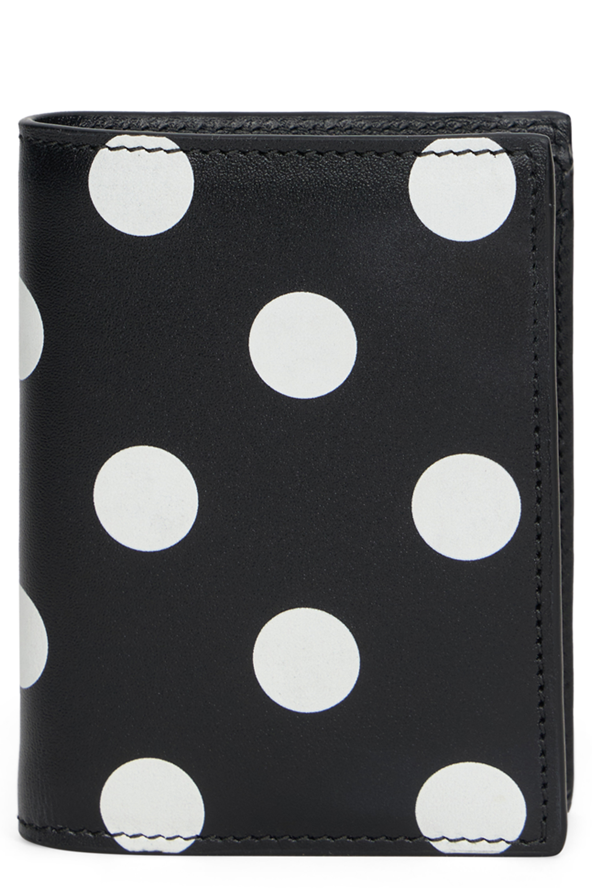 Wallet with polka dots