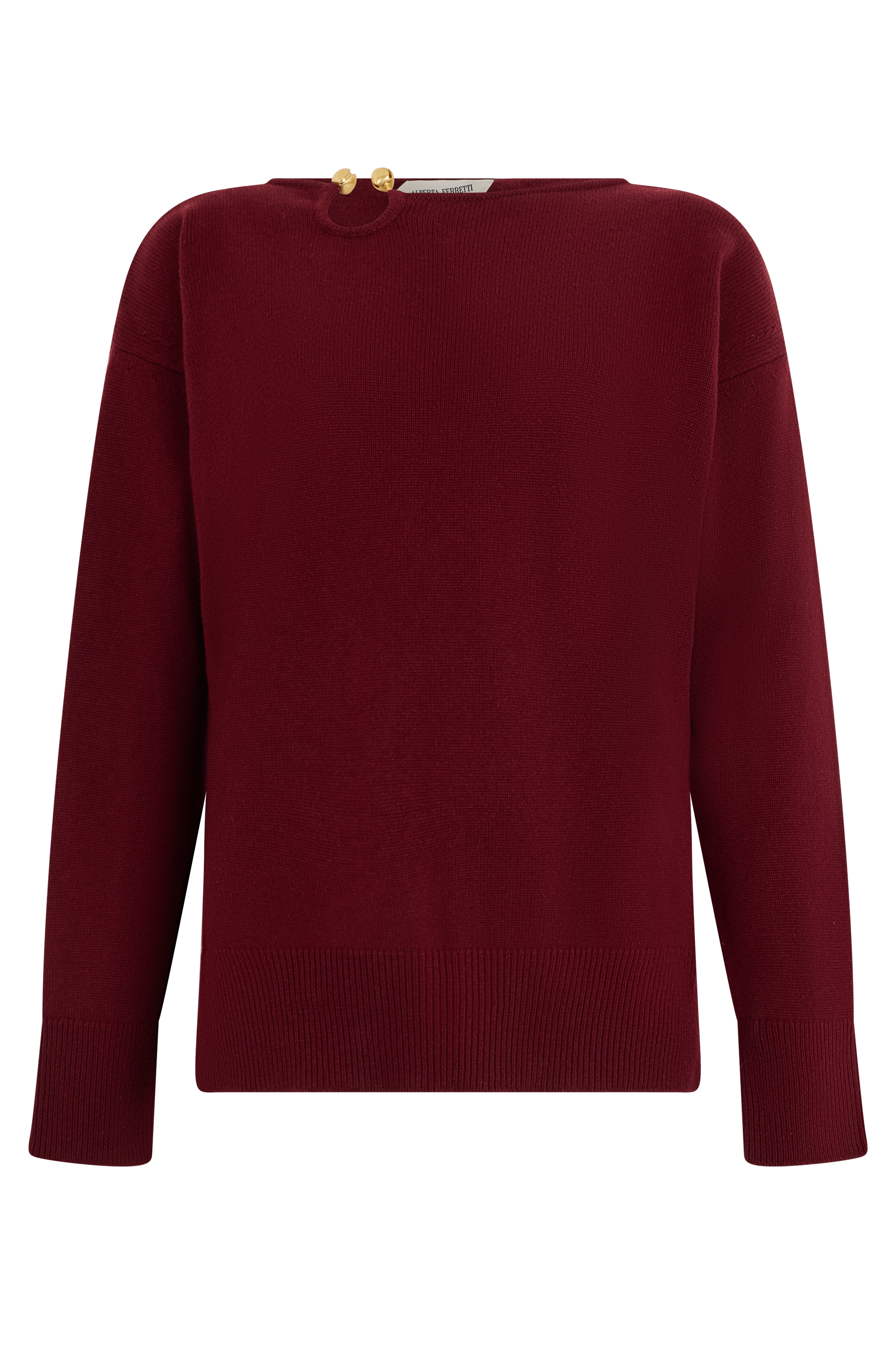Sweater with gold detail