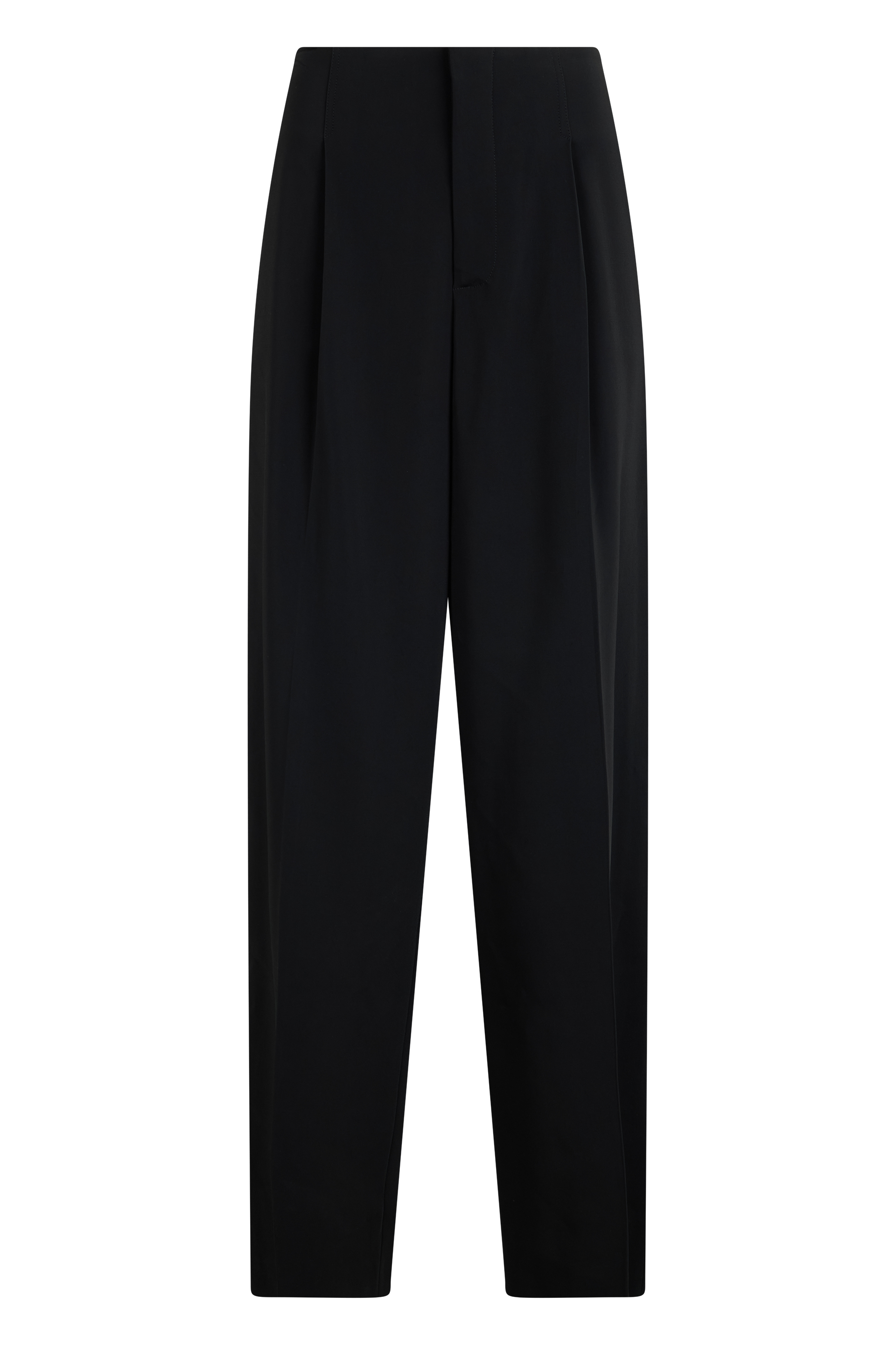 Trousers with pleats