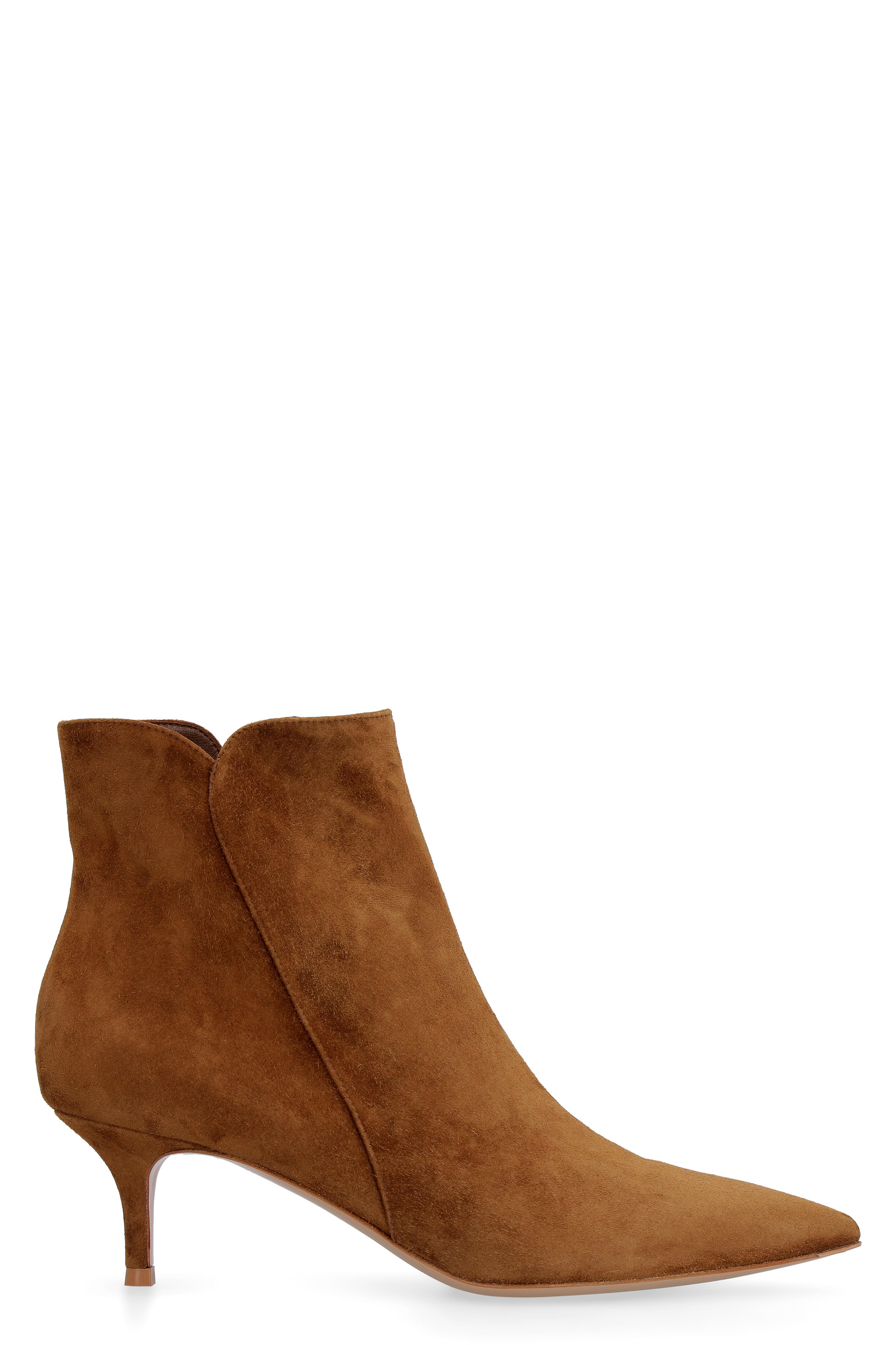 Suede ankle boots
