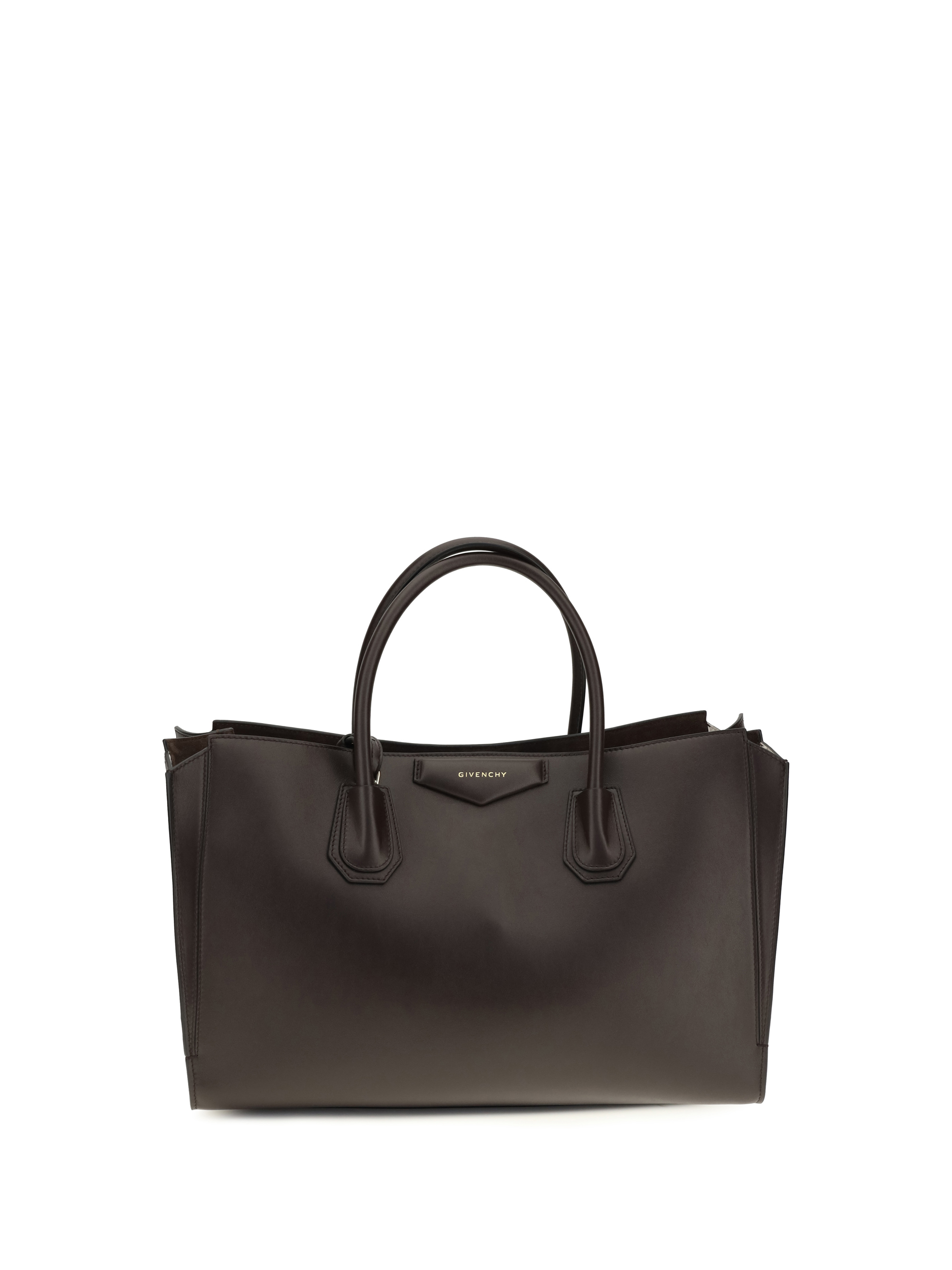 Medium Antigona Catchall glossy grained leather Handbag