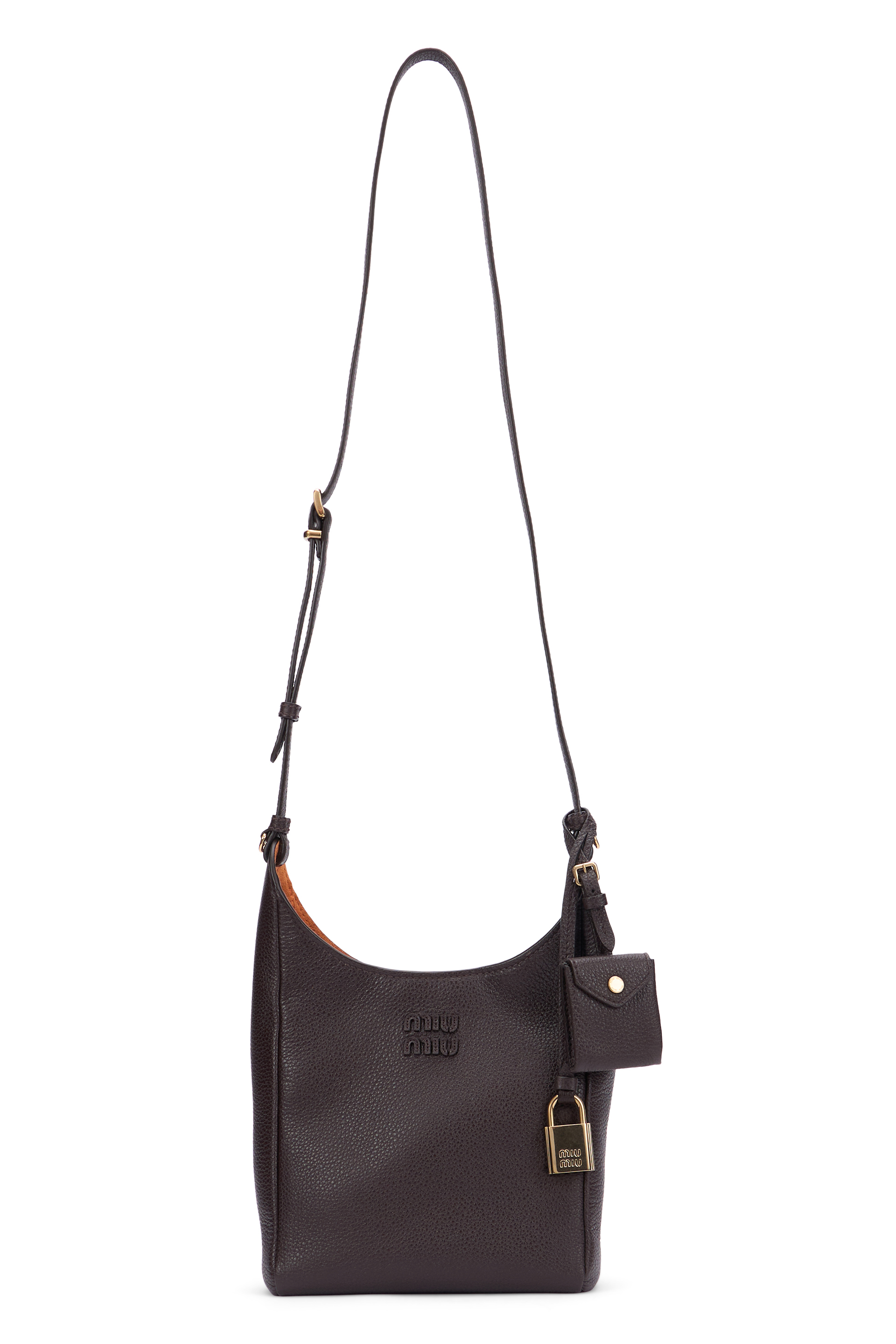 Shoulder bag in leather