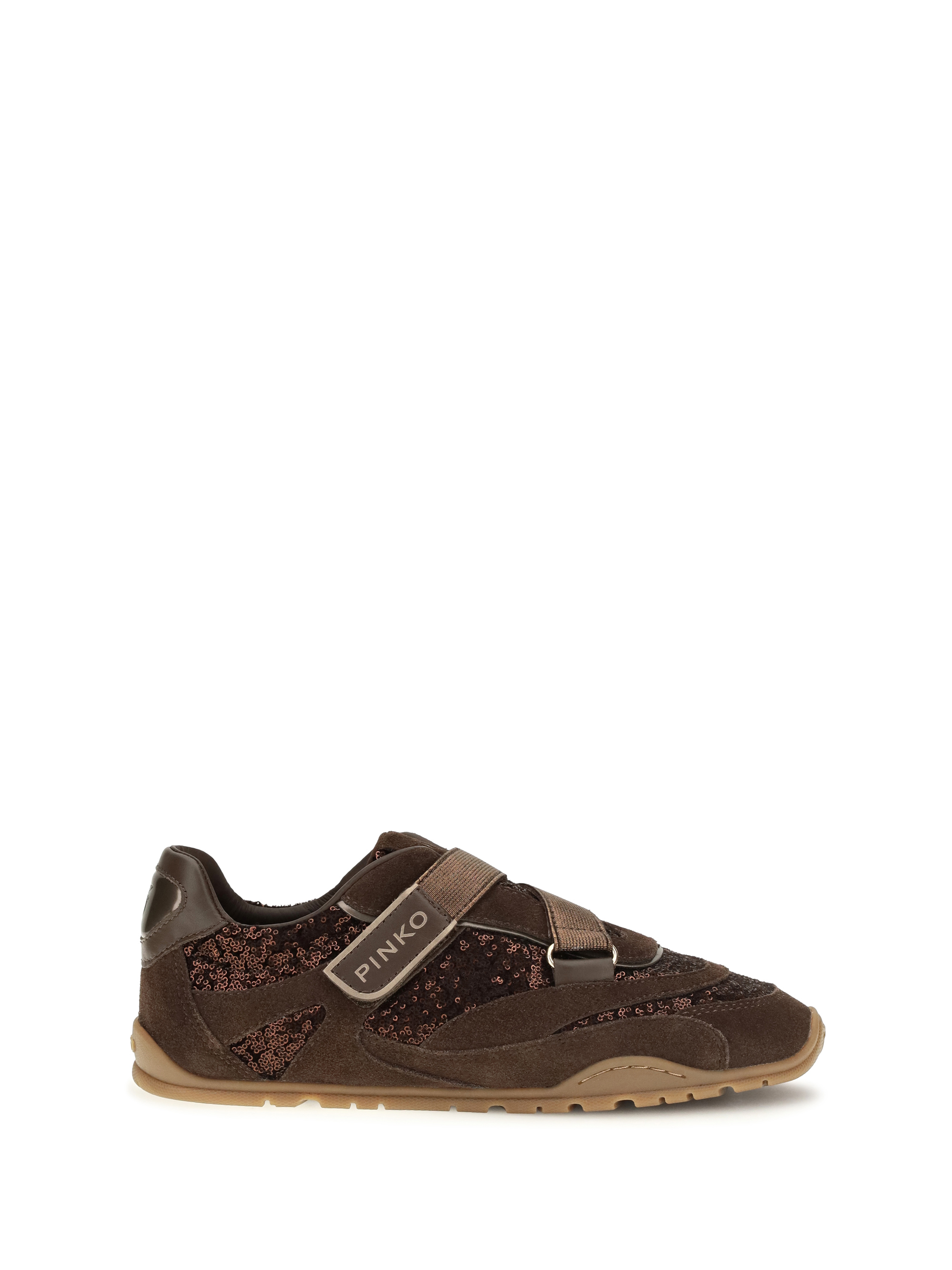 Yulia suede Sneakers with sequins