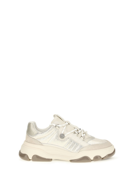 Athena leather Sneakers with sequin details