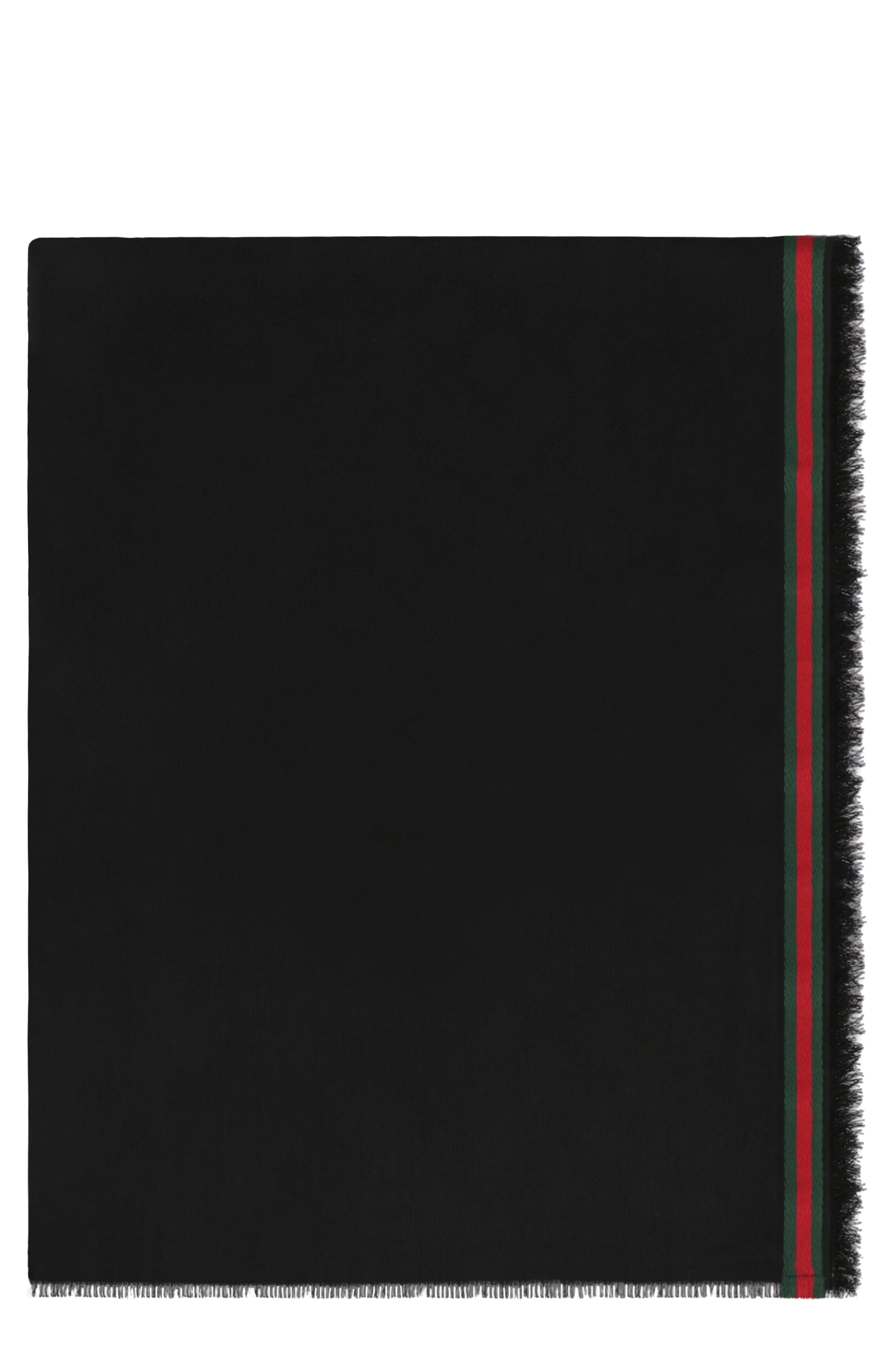 Cotton-silk blend scarf