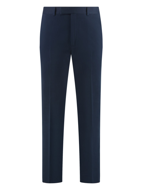 Cotton gabardine trousers