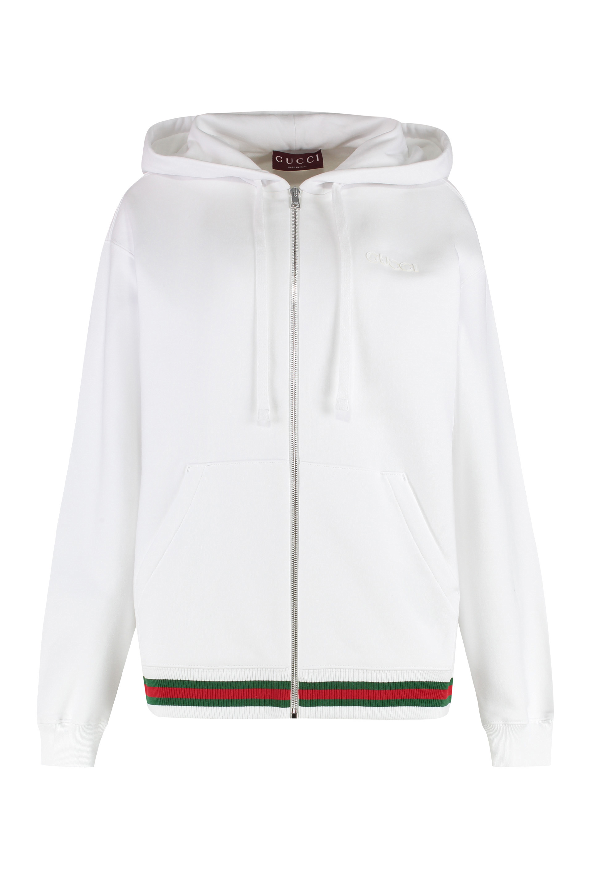 T-shirt Full zip cotton hoodie