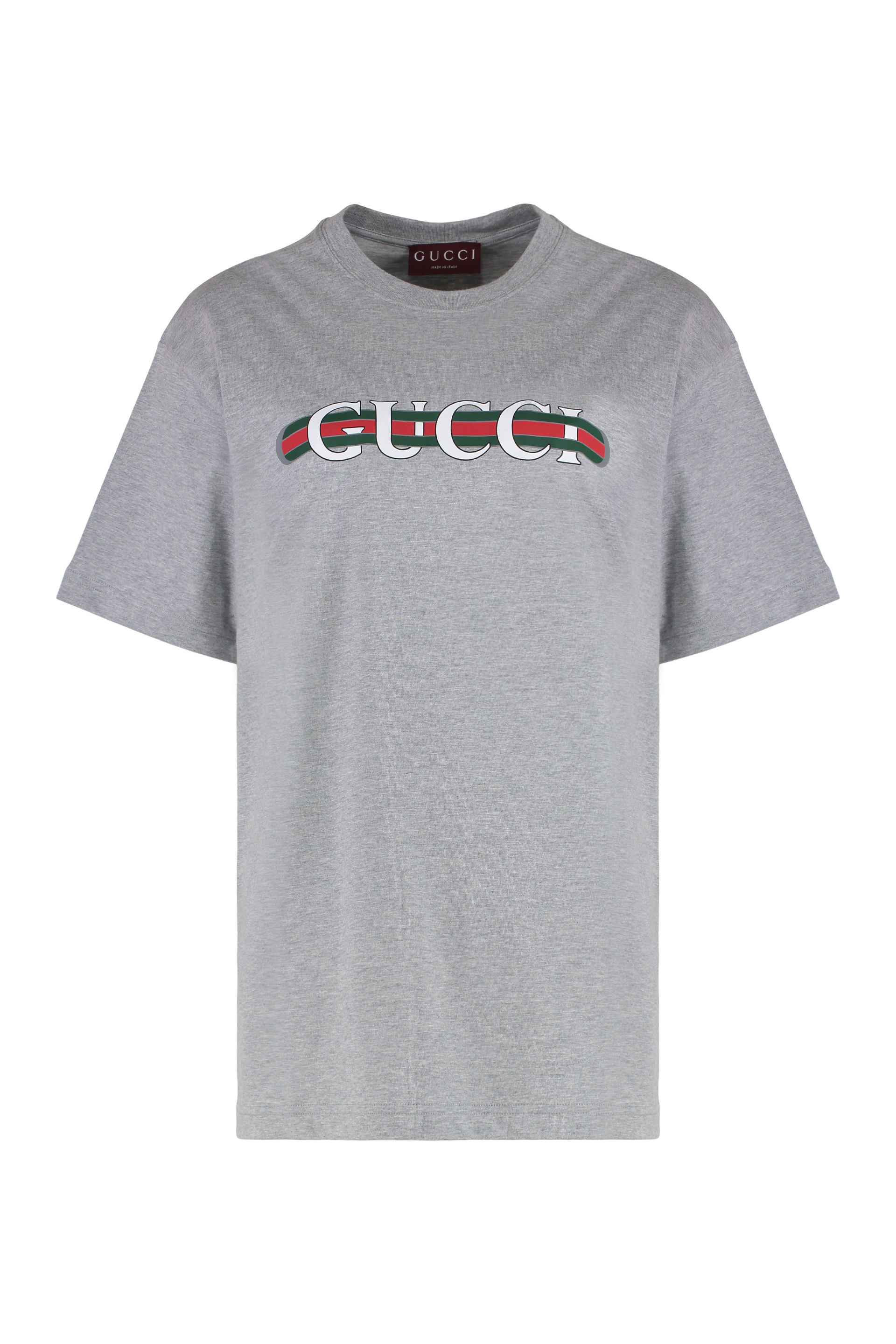 Cotton crew-neck T-shirt