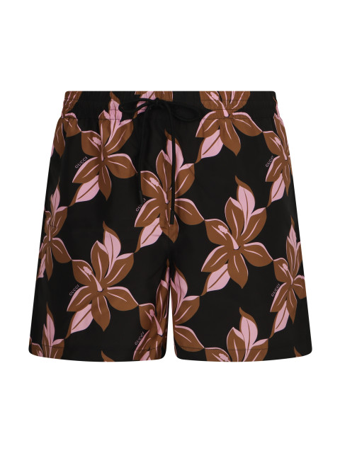 Printed swim shorts