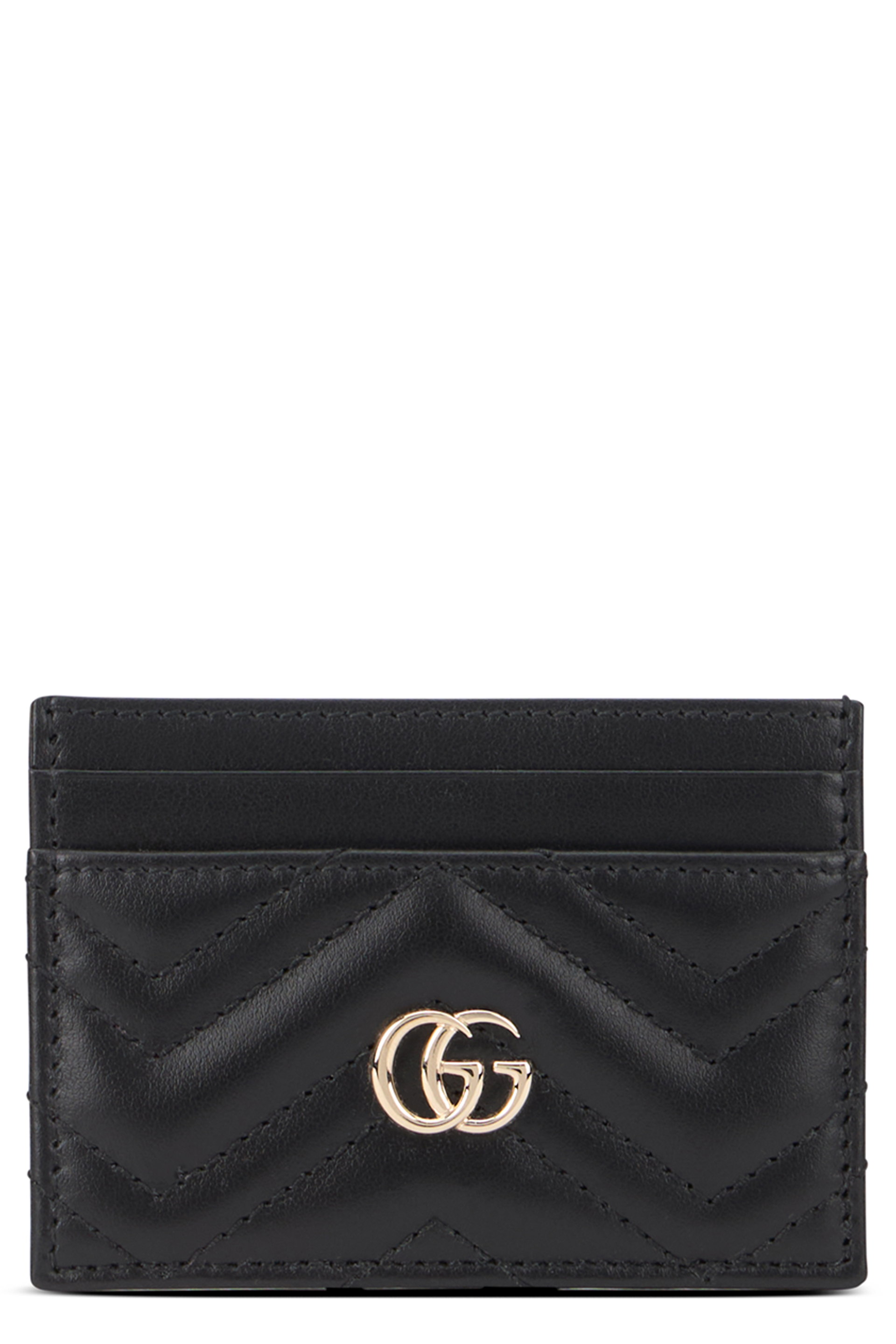 Leather wallet GG Marmont