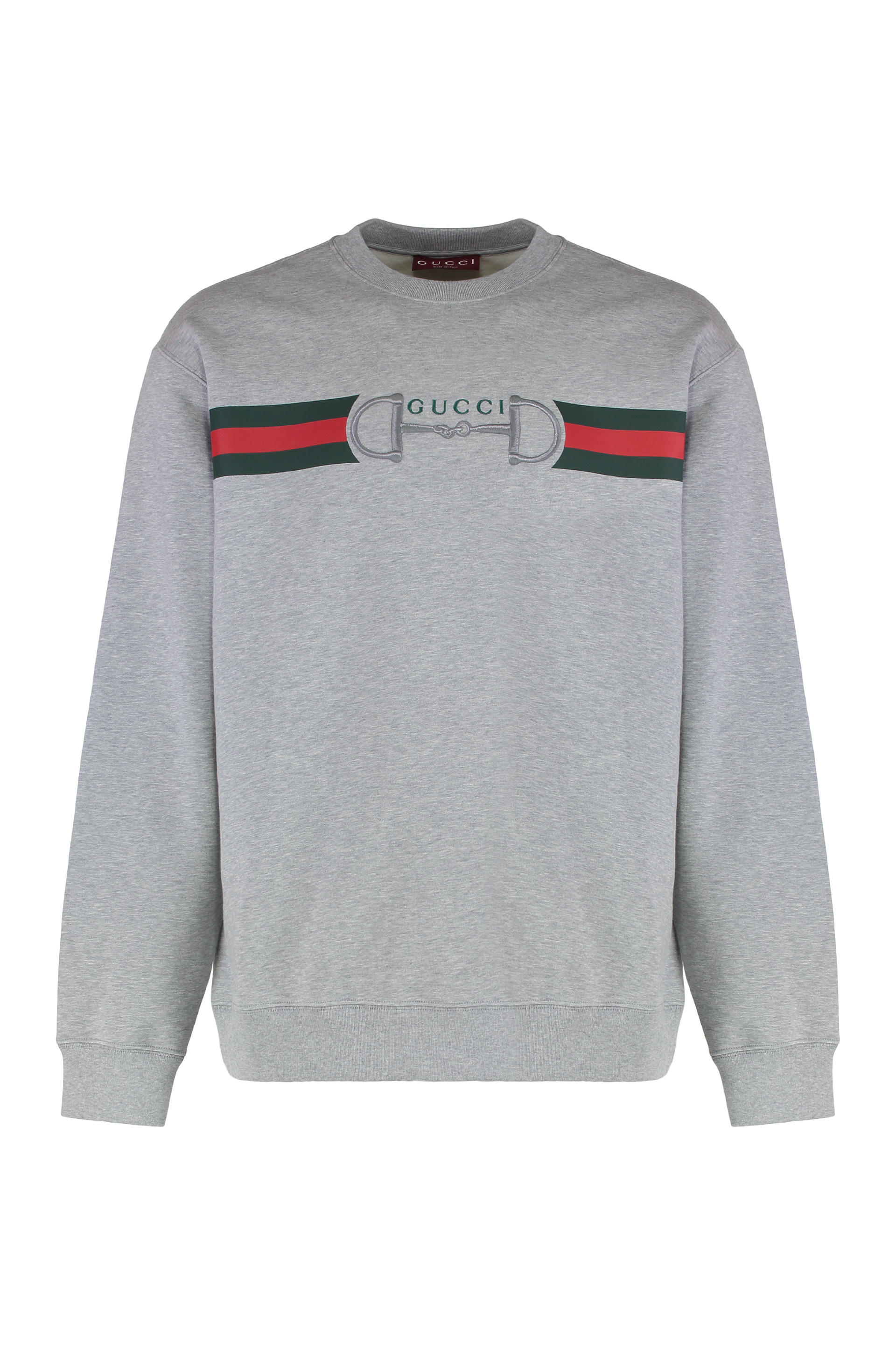 Cotton jersey sweatshirt with print