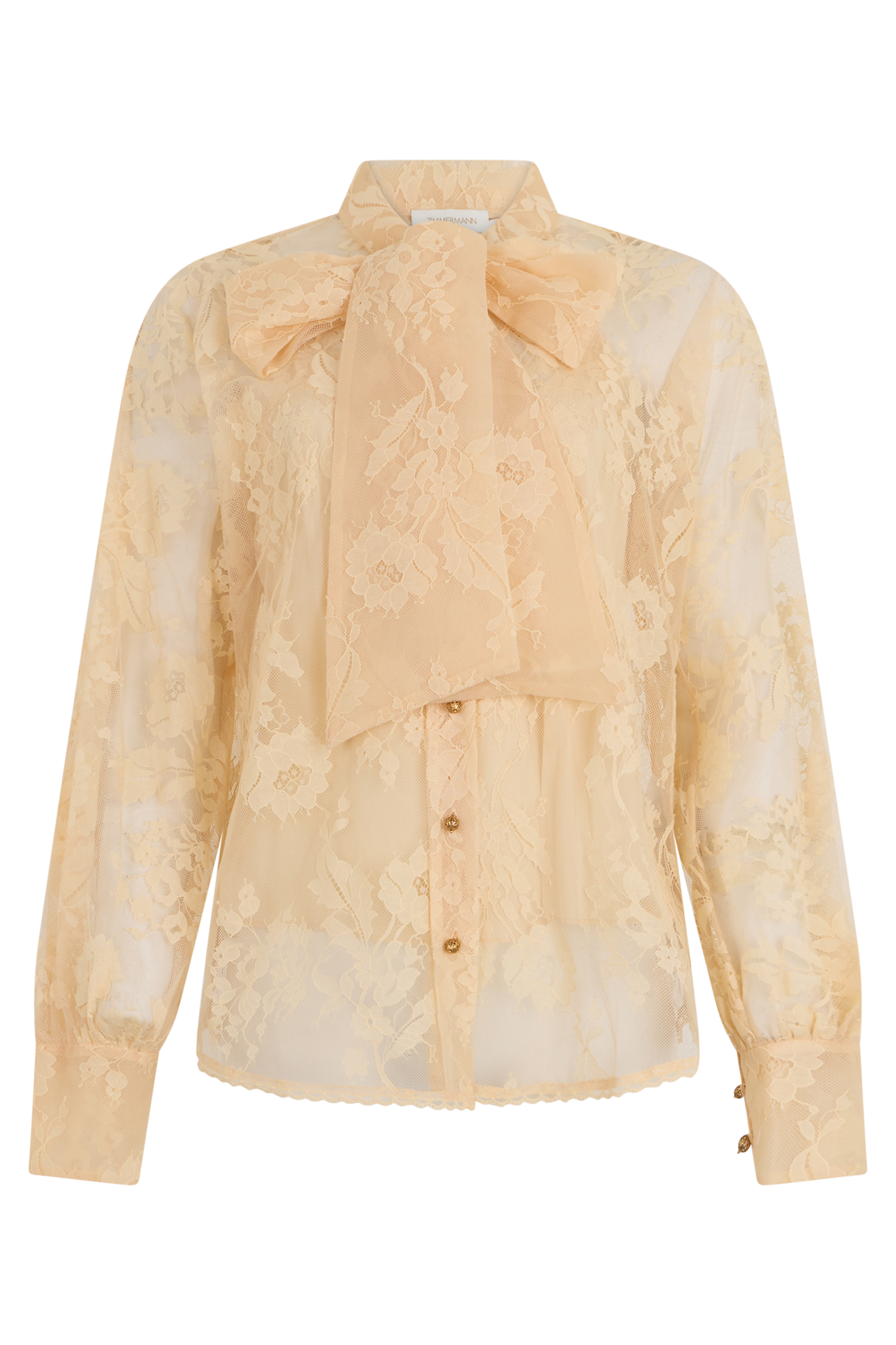 Shirt with bow