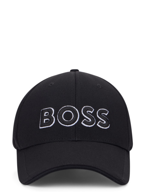 Cap with embroidered logo