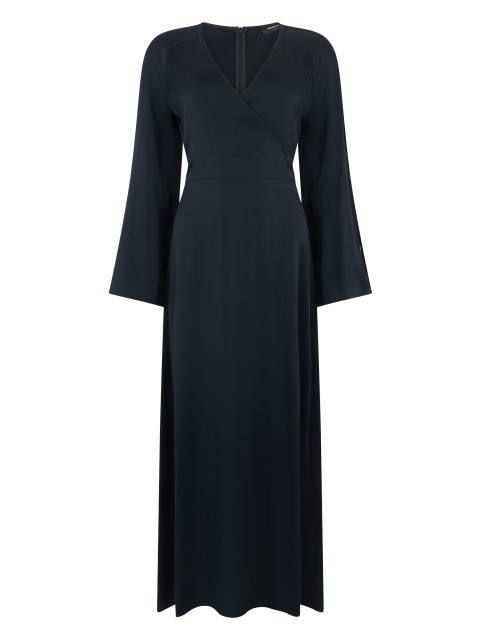 Maxi dress with long sleeves