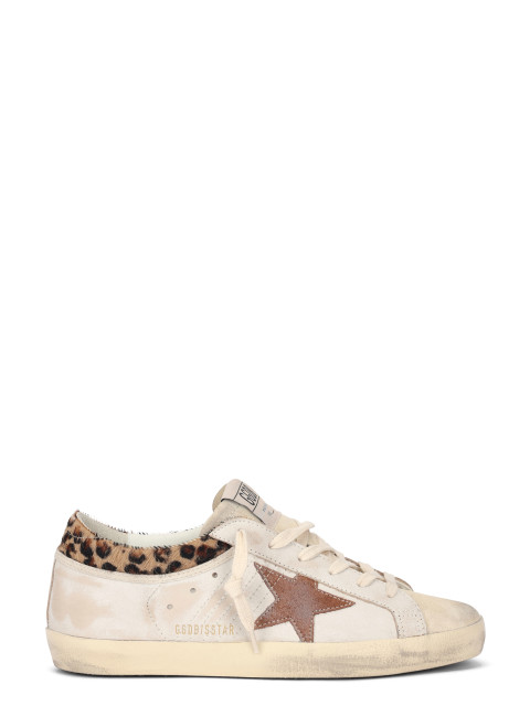Sneaker Super-Star with pony hair finishes