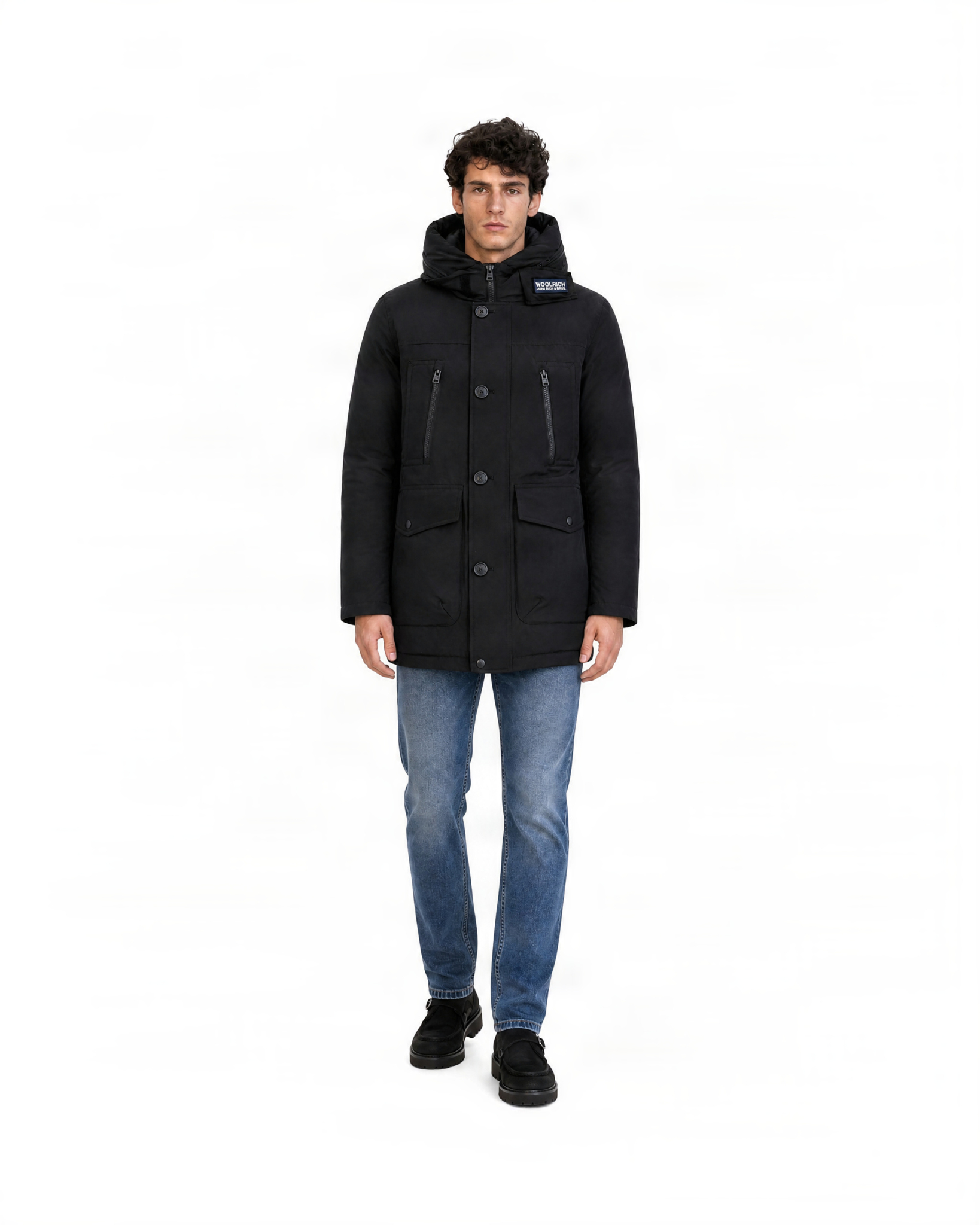 [Woolrich] Jacket FW26 CFWOOU0866MBUT0001BLK