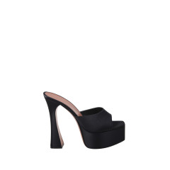 [Amina Muaddi] Sandals FW26 DALIDA SLIPPER 140 SATIN