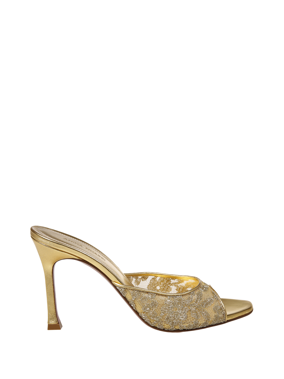 [Amina Muaddi] Pumps FW26 ALEXA LACE SLIPPER 95 NAPPA