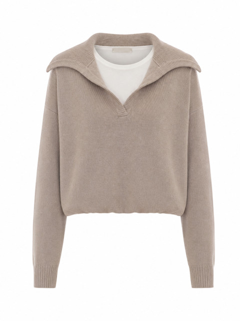 [Eleh] Knitwear FW26 0009BEIGE