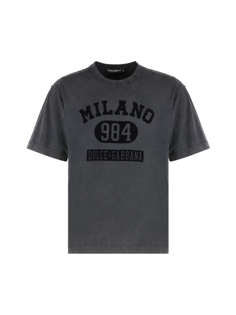 T-shirt in cotton with print